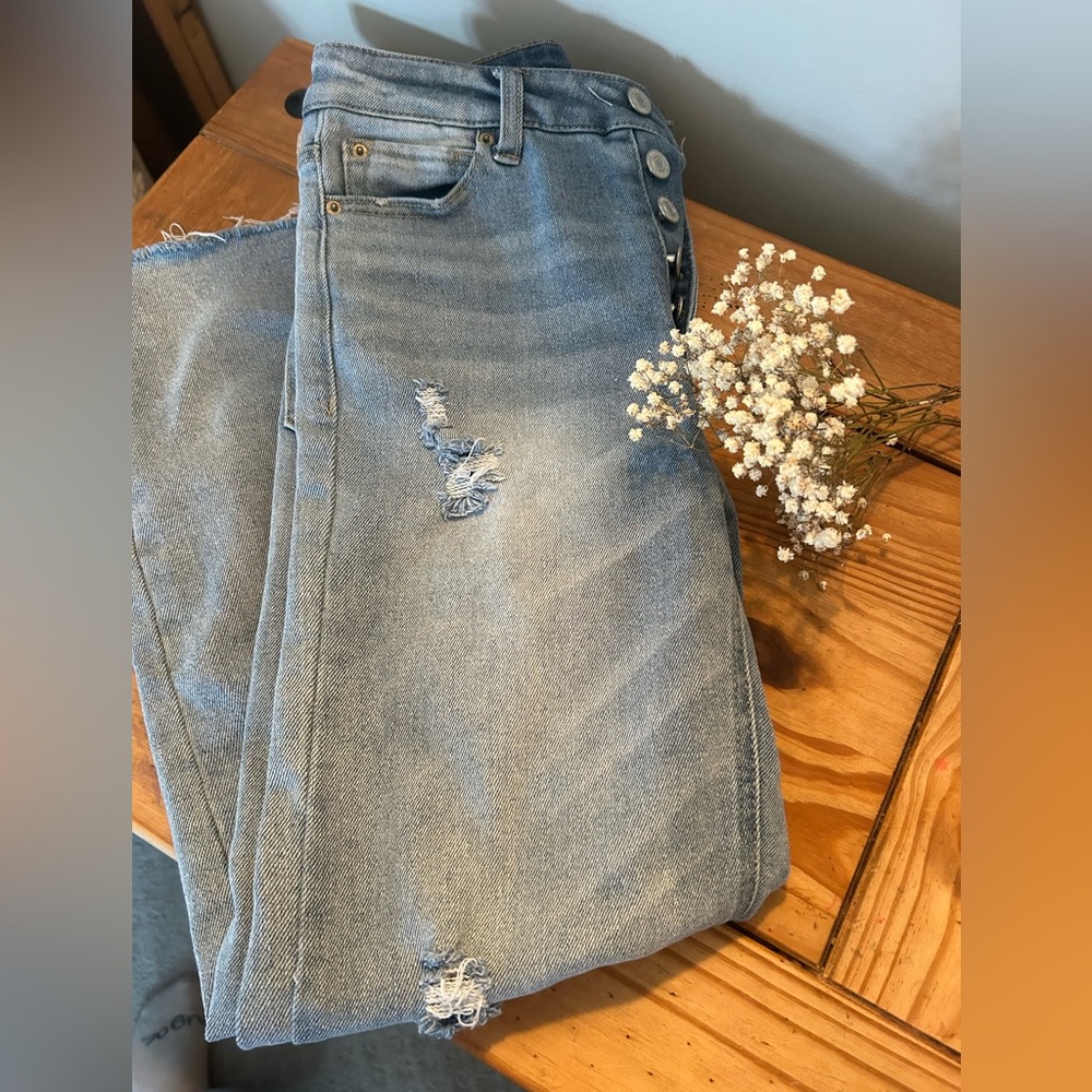 Vanilla Star Real Cheeky distressed denim jeans